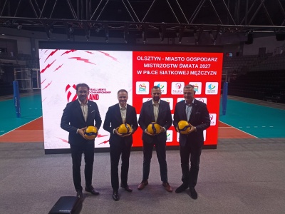 Olsztyn miastem gospodarzem siatkarskich mistrzostw świata w 2027 roku