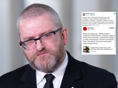 Braun laureatem białoruskiej nagrody. Żaryn ostrzega