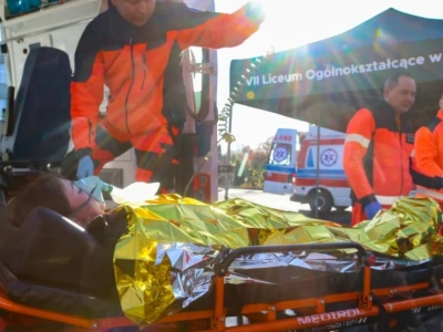 Wybuch, skażenie i ewakuacja - ćwiczenia reagowania w sytuacji kryzysowej w Legnicy