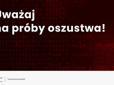 Kolejne ostrzeżenie. Uwaga na fałszywe maile, oszuści podszywają się pod Ministerstwo Cyfryzacji