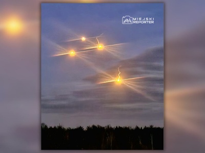 Tajemnicze światła nad Polską zaniepokoiły mieszkańców. Wiadomo, czym są