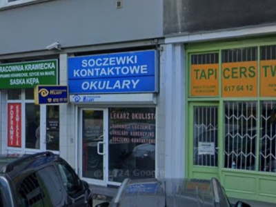 Koniec salonu optycznego na Saskiej Kępie. 