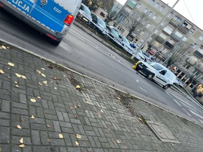 Sulechów. Wypadek, potrącenie pieszego na pasach (ZDJĘCIA CZYTELNIKA)