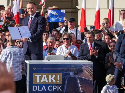 Nawrocki zgodził się na szybsze wywłaszczenia pod CPK. Co z mieszkańcami?