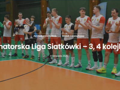 CS PSP pewnie na czele Amatorskiej Ligi Siatkówki – emocje gwarantowane! Sprawdź terminy kolejnych meczów