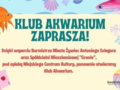 Powraca klub MCK Akwarium w Żywcu