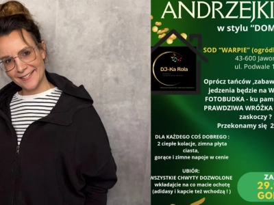 Andrzejkowa impreza - domówka na ogródkach działkowych