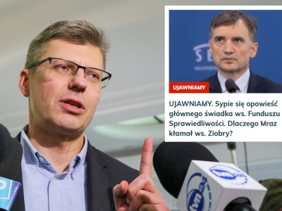 Dr Warchoł: Mraz był narzędziem pewnej grupy przestępczej