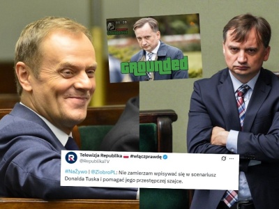 Ziobro postanowił nie wracać do Polski, bo czuje, że Tusk szykuje coś złego