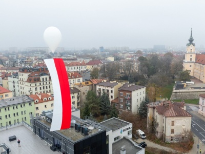 Biało-Czerwona w stratosferze – niezwykłe obchody Święta Niepodległości w Podkarpackim Centrum Innowacji