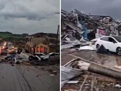 Tornado, krajobraz jak po apokalipsie. Co najmniej pięć osób zginęło