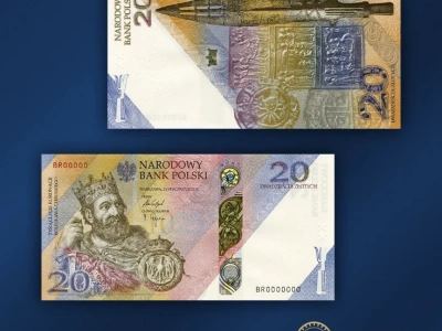 Z okazji 1000-lecia koronacji Chrobrego do obiegu trafia okazjonalny banknot. Kilka razy przedrożony
