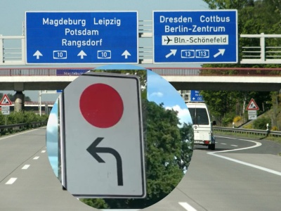 Znak z czerwoną kropką. Drobny szczegół, a może uratować podróż