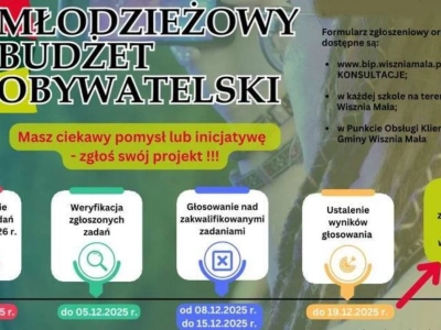 Młodzieżowy Budżet Obywatelski 2026 – czas na pomysły młodych mieszkańców