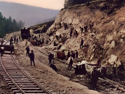 Przedsięwzięcie bez precedensu w historii carskiej Rosji. Prace trwały 25 lat, zaangażowano setki tysięcy ludzi