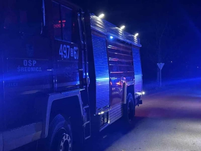 Samochód wjechał do rowu w Średnicy-Jakubowiętach