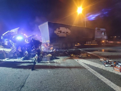 Wypadek na A1. Zginęła jedna osoba