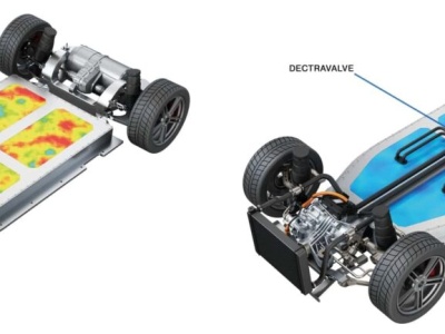 Hydrohertz Dectravalve. Czterostrefowy układ chłodzący baterię, który pozwala na skrócenie ładowania nawet o 2/3
