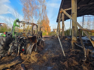 Facimiech po pożarze. Ponad sto koni bez zimowych zapasów. Przed sądem staną dwaj 14-latkowie