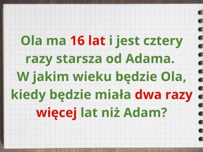 Ta zagadka wydaje się banalna, a jednak wielu się myli. Podołasz?