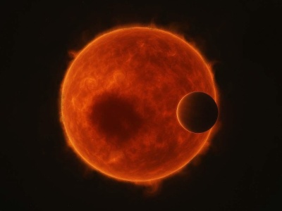 Planeta przecinająca plamy gwiezdne w układzie TOI-3884