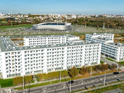 Pierwsze w Lublinie osiedle mieszkań na wynajem niemal gotowe. Wiosną 2026 pierwsi lokatorzy wprowadzą się przy ul. Krochmalnej