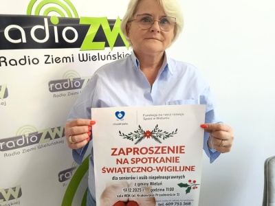 W grudniu spotkanie wigilijno-świąteczne dla seniorów i osób z niepełnosprawnością