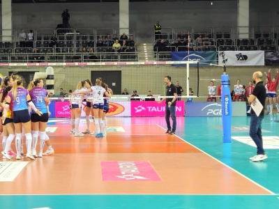Siatkarki PGE Budowlanych Łódź wygrały z Pałacem Bydgoszcz 3:0