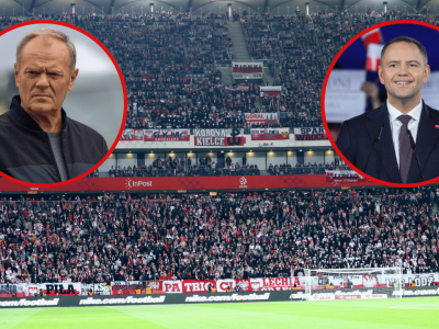 Skandaliczne sceny na meczu Polaków. Tak kibice potraktowali Donalda Tuska