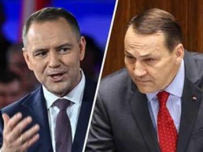 Sikorski uderza w Nawrockiego. Internet zapłonął