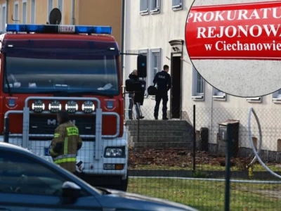 Ciało w płonącym bloku w Ciechanowie. Znane są wyniki sekcji zwłok