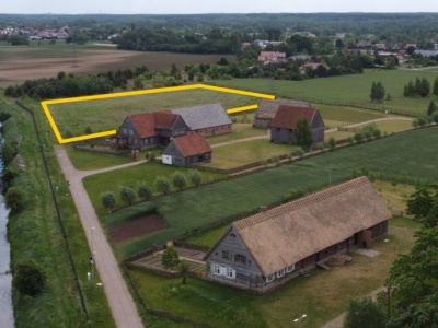 To będzie największy obiekt Olenderskiego Parku Etnograficznego. Stanie tam nowa zagroda