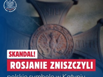 Katyń bez polskich symboli. Warszawa protestuje, Moskwa usprawiedliwia