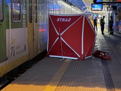 Śmiertelny wypadek na stacji PKP Ursus. Nie żyje 21-latek