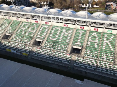 Stadion przy Struga 63 gotowy - zobaczcie wideo i zdjęcia z lotu ptaka!