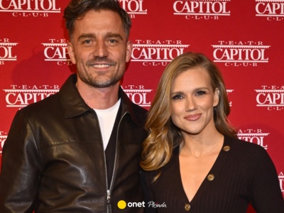 Agnieszka Kaczorowska i Marcin Rogacewicz w objęciach. Tak się prezentowali na premierze