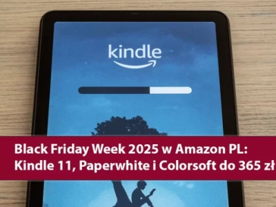 Black Friday Week 2025 w polskim Amazonie: czytniki Kindle 11, Paperwhite i Colorsoft do 365 zł taniej!