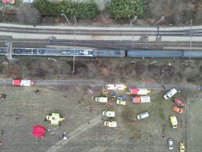 Dziesiątki rannych w katastrofie kolejowej w Czechach. Doszło do zderzenia