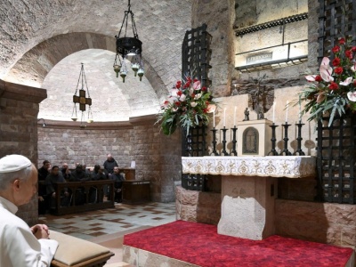 Papież Leon XIV w Asyżu: Świat szuka znaków nadziei