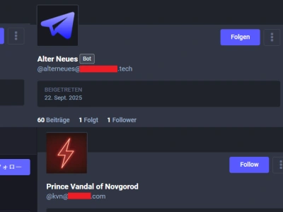 Rosyjska propaganda na serwerach Mastodon i Bluesky