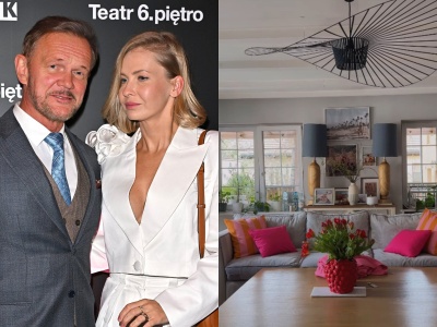 Pazurowie mają luksusowy dom na Wilanowie. Tak wielkiego narożnika jeszcze nie widzieliście