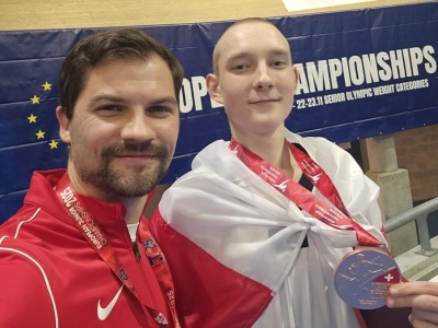 Taekwondo: Karol Majczyna medalistą Mistrzostw Europy juniorów!