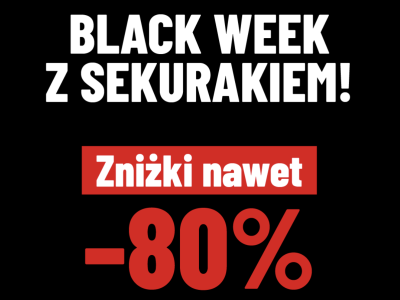 Black Week z sekurakiem. Tniemy ceny nawet o 80%! 🙂