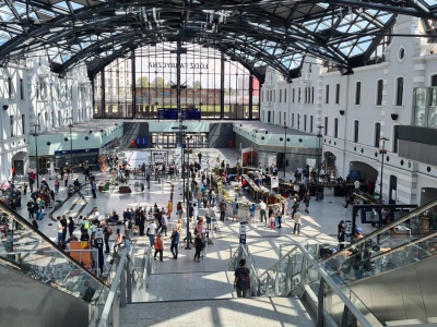 Literatura i sztuka na dworcu. Ruszają Łódzkie Targi Książki