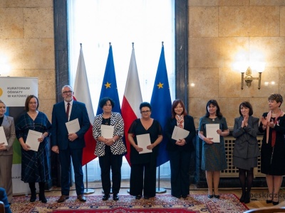 Dyrektor cieszyńskiej szkoły z nagrodą ministra