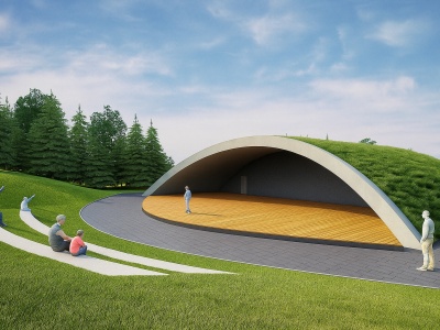 Gmina Rudniki: na jakim etapie jest budowa amfiteatru przy zbiorniku Młyny?