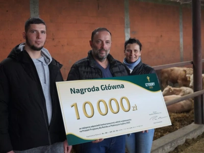 Zaczęli od zera i w rok postawili nowoczesną oborę. Tak wygląda zwycięskie gospodarstwo z Lubelszczyzny