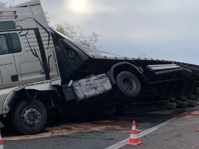 Zdarzenie na drodze krajowej nr 11