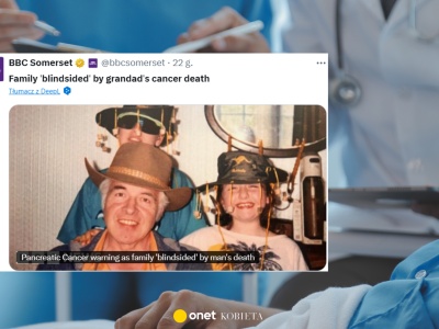 Zdiagnozowano u niego skręt jelit. Wkrótce potem usłyszał tragiczną diagnozę