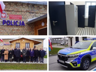 Posterunek Policji w Szepietowie w nowej lokalizacji. Uroczyste otwarcie i nowy radiowóz